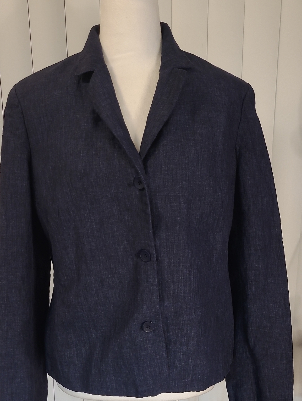 Vtg Jones New York Linen Jacket
